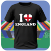 Koszulka I Love England