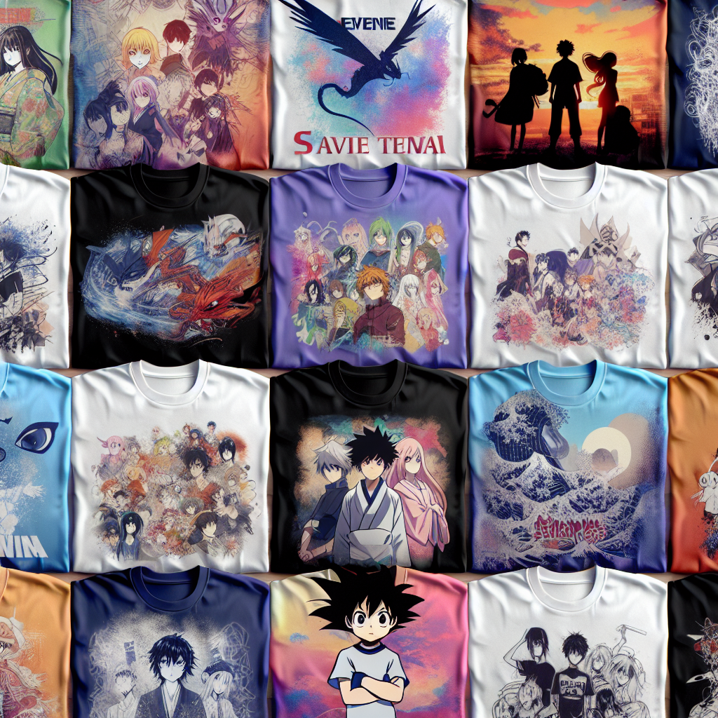 Koszulki anime i manga – jak wyrazić swoją pasję przez ubiór?