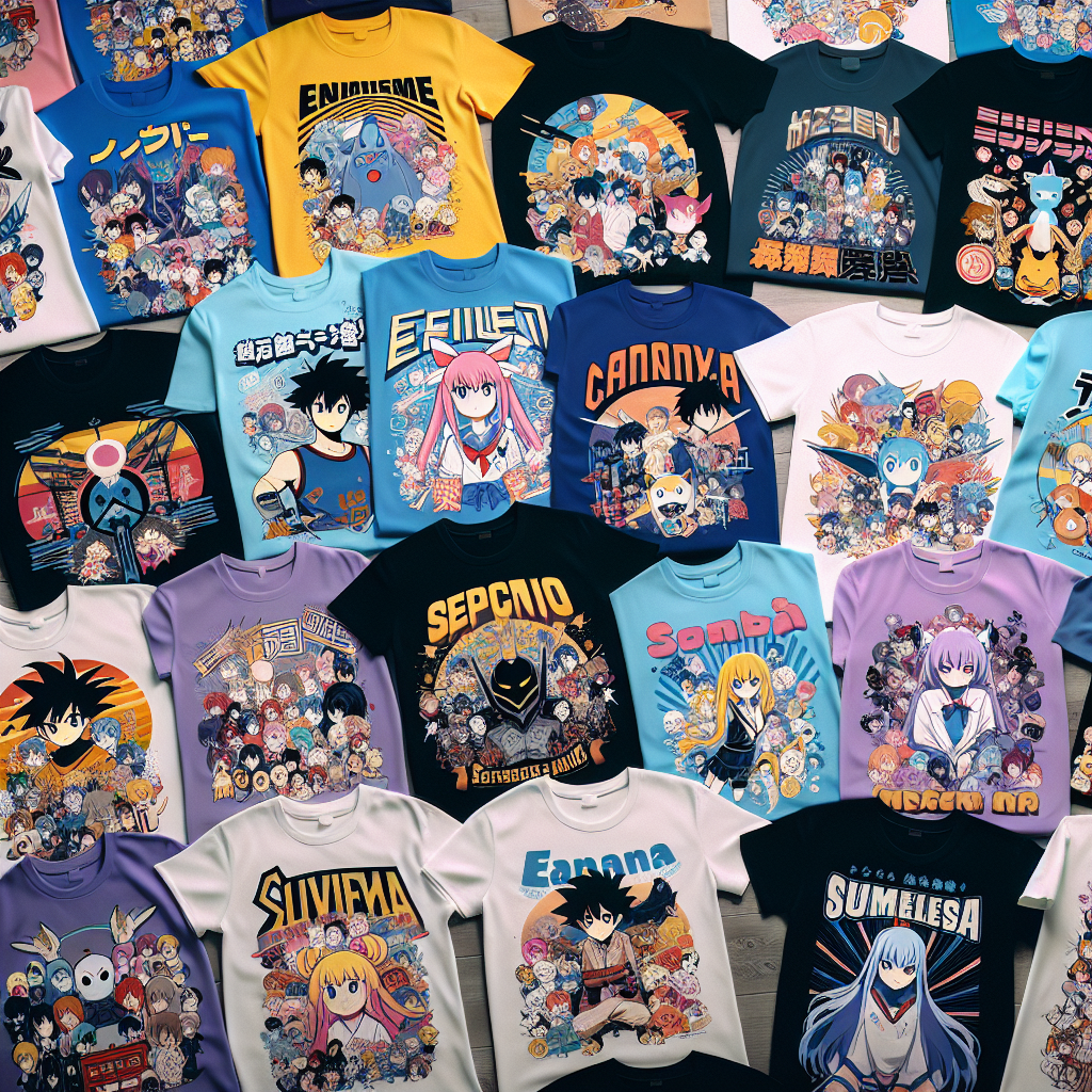 Koszulki anime i manga – jak wyrazić swoją pasję przez ubiór?